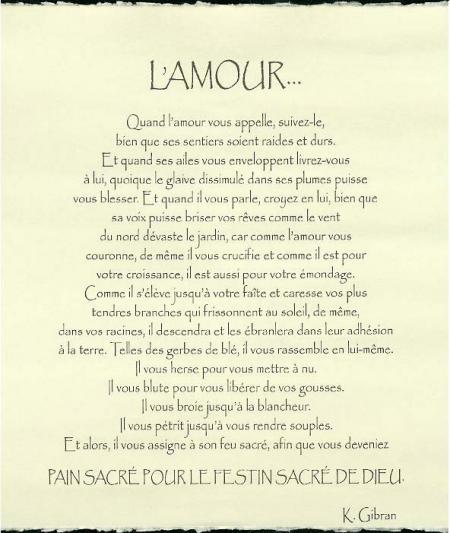 l'amour